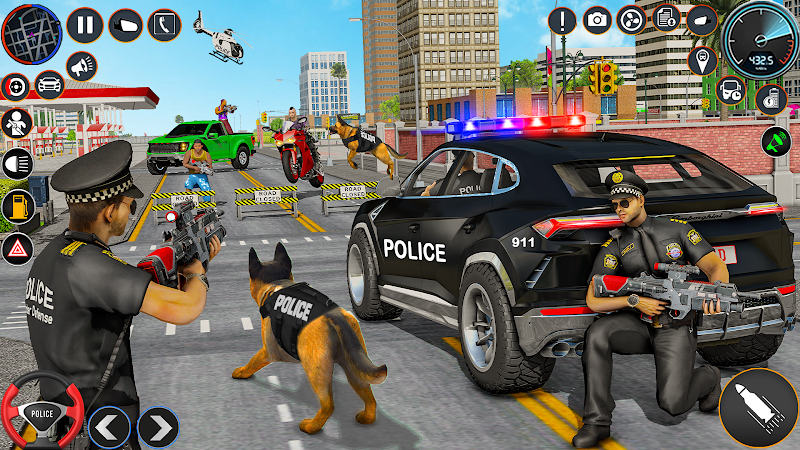 Police Dog Subway Crime Shoot Screenshot 1