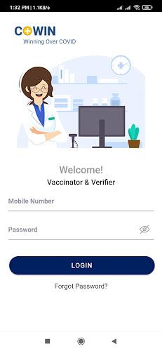 Co-WIN Vaccinator App Screenshot 0