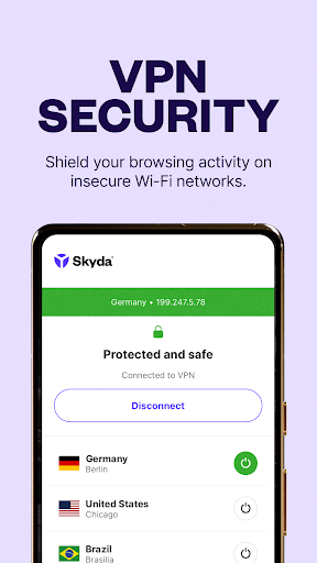 Skyda - Chats & VPN ภาพหน้าจอ 3