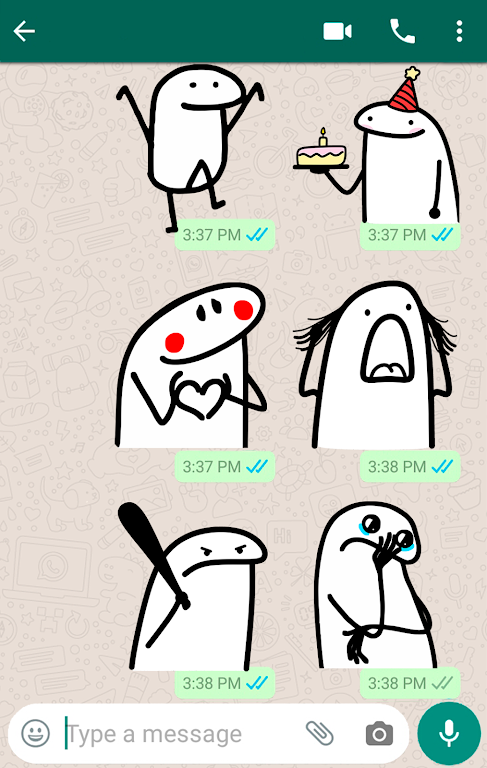 Flork memes stickers WASticker應用截圖第0張