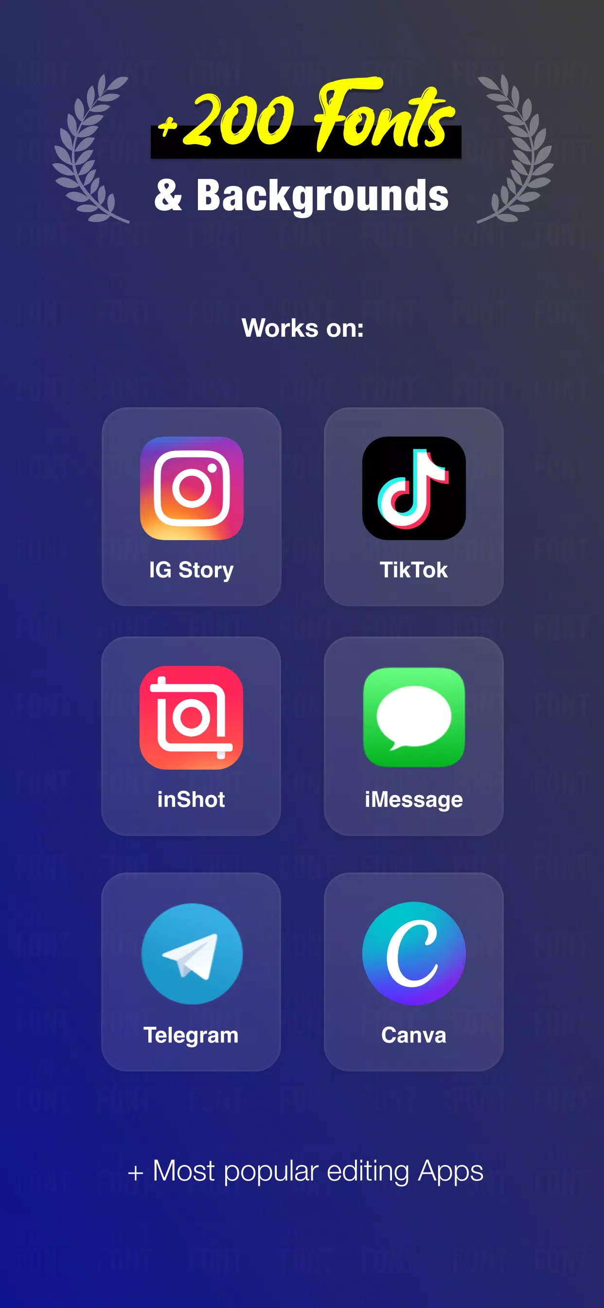 StoryFont for Instagram Story Capture d'écran 1