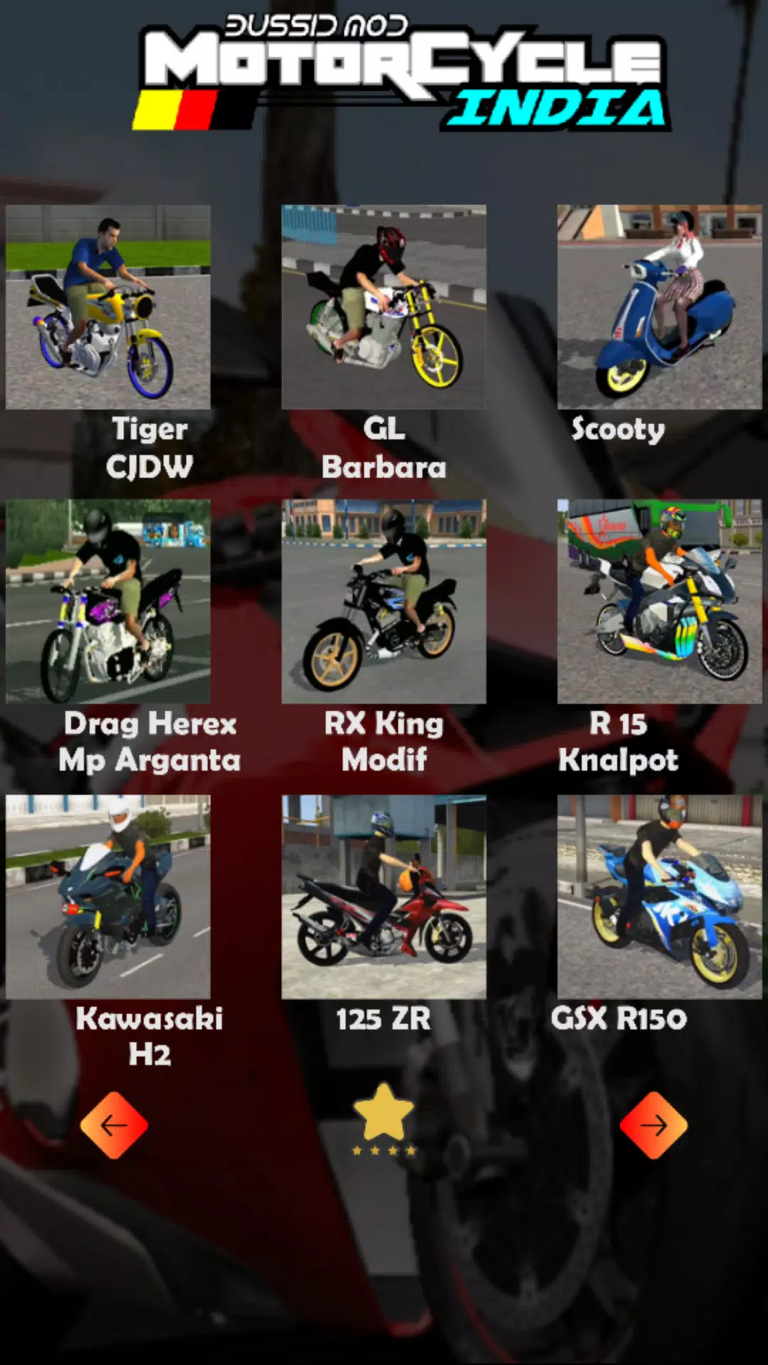 Bussid Mod Motorcycle India 스크린샷 3
