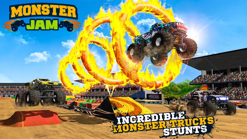 Monster Truck Jam: Truck Games स्क्रीनशॉट 0