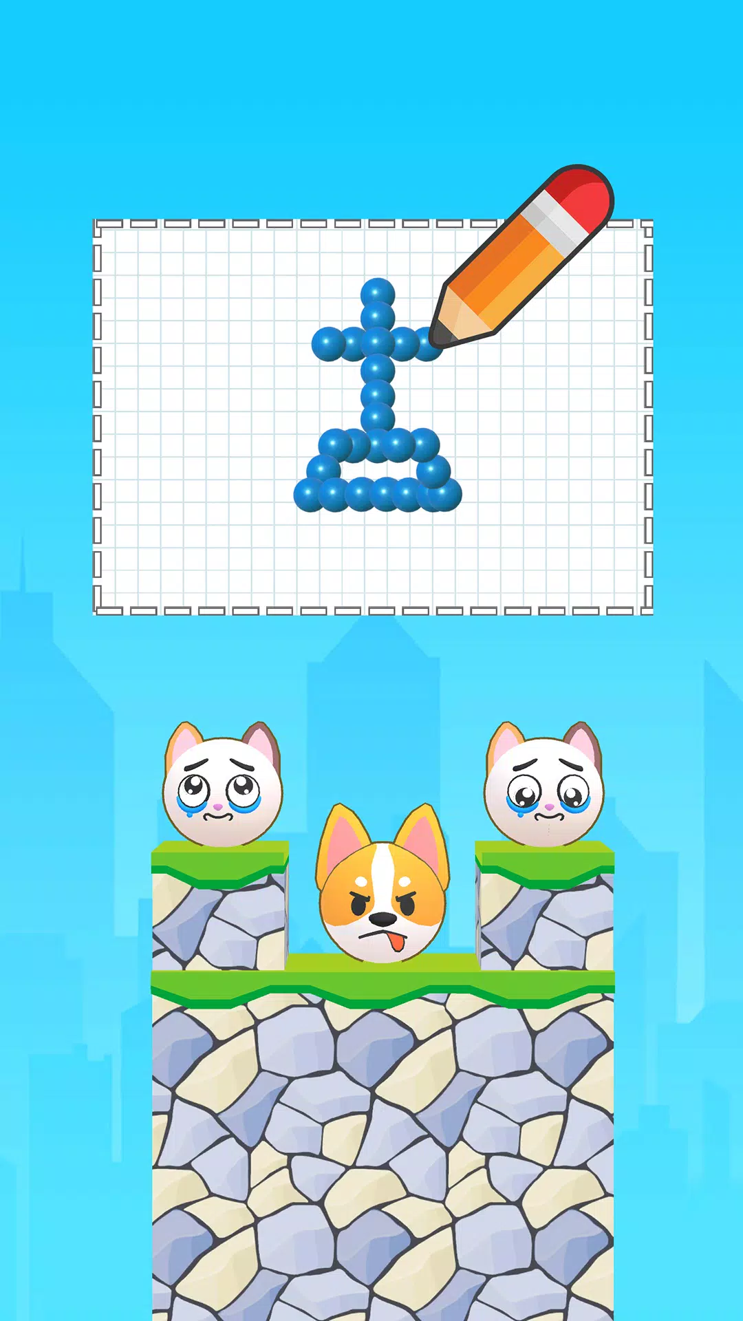 Draw Puzzle: Break The Dog Screenshot 0