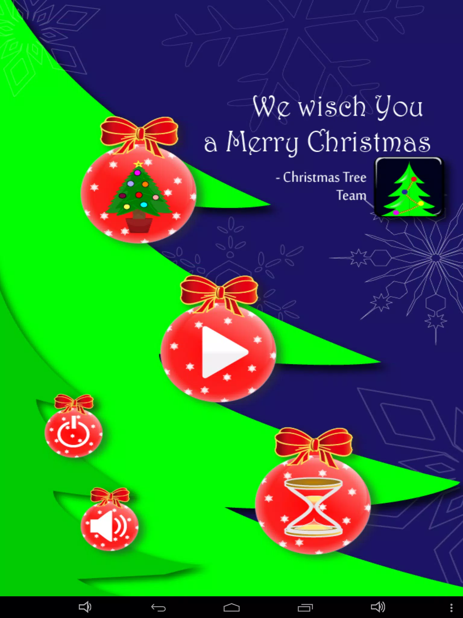 Christmas Tree puzzle Captura de pantalla 3