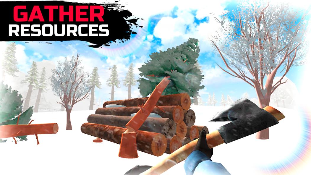 WinterCraft: Survival Forest Mod スクリーンショット 3