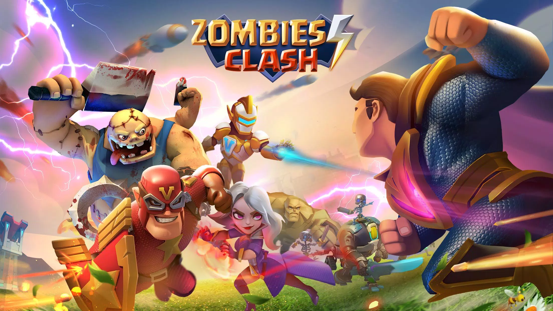 Zombies Clash Capture d'écran 0