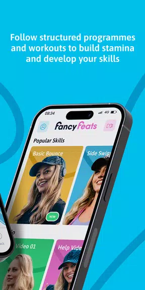 Fancy Feats -The Jump Rope App Captura de tela 3