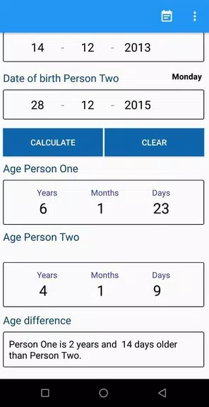 Age Calculator应用截图第1张