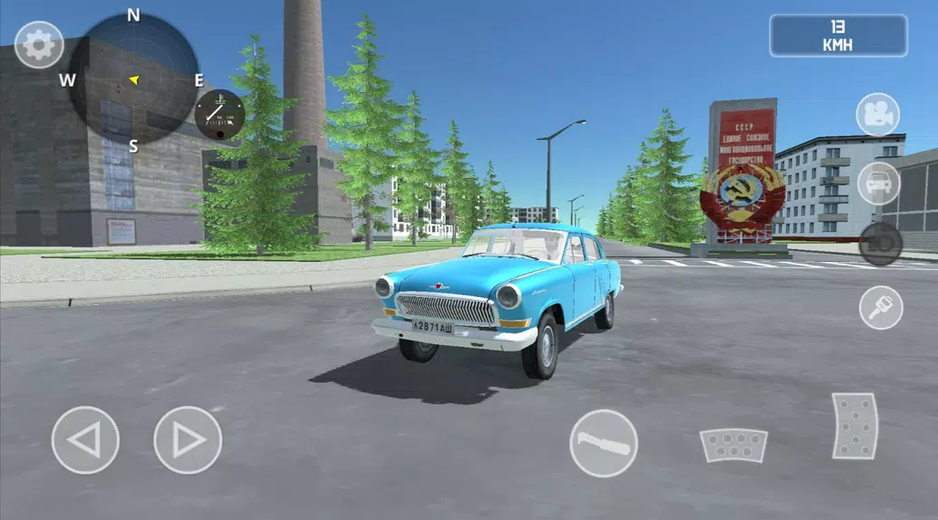 SovietCar: Simulator Screenshot 1