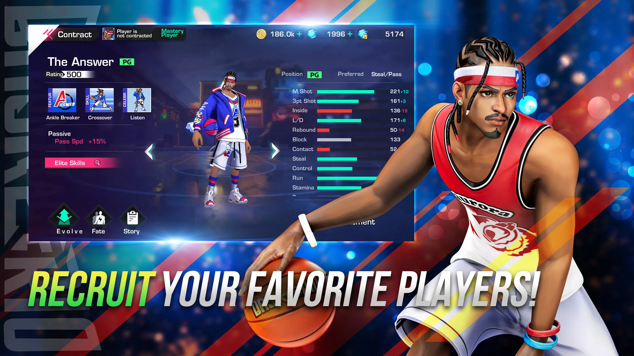 Basketrio：Allstar Streetball Screenshot 1