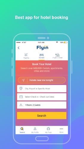 Flyin.com - Flights & Hotels ภาพหน้าจอ 2