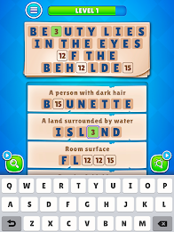 Acrostic Words: Crossword Game Screenshot 0