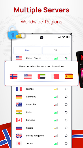 Norway VPN: Get Norway IP स्क्रीनशॉट 1