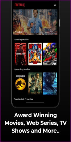 FreeFlix HQ Pro Ảnh chụp màn hình 1