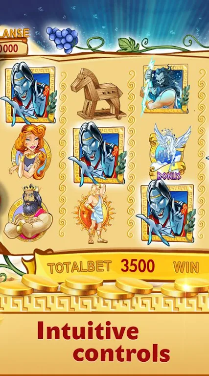 Greek Legends Slots Captura de tela 1