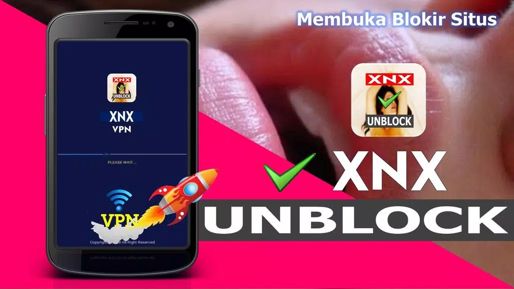 VPN Unblock XnX - Buka Situs X-Video & Sites Ekran Görüntüsü 0