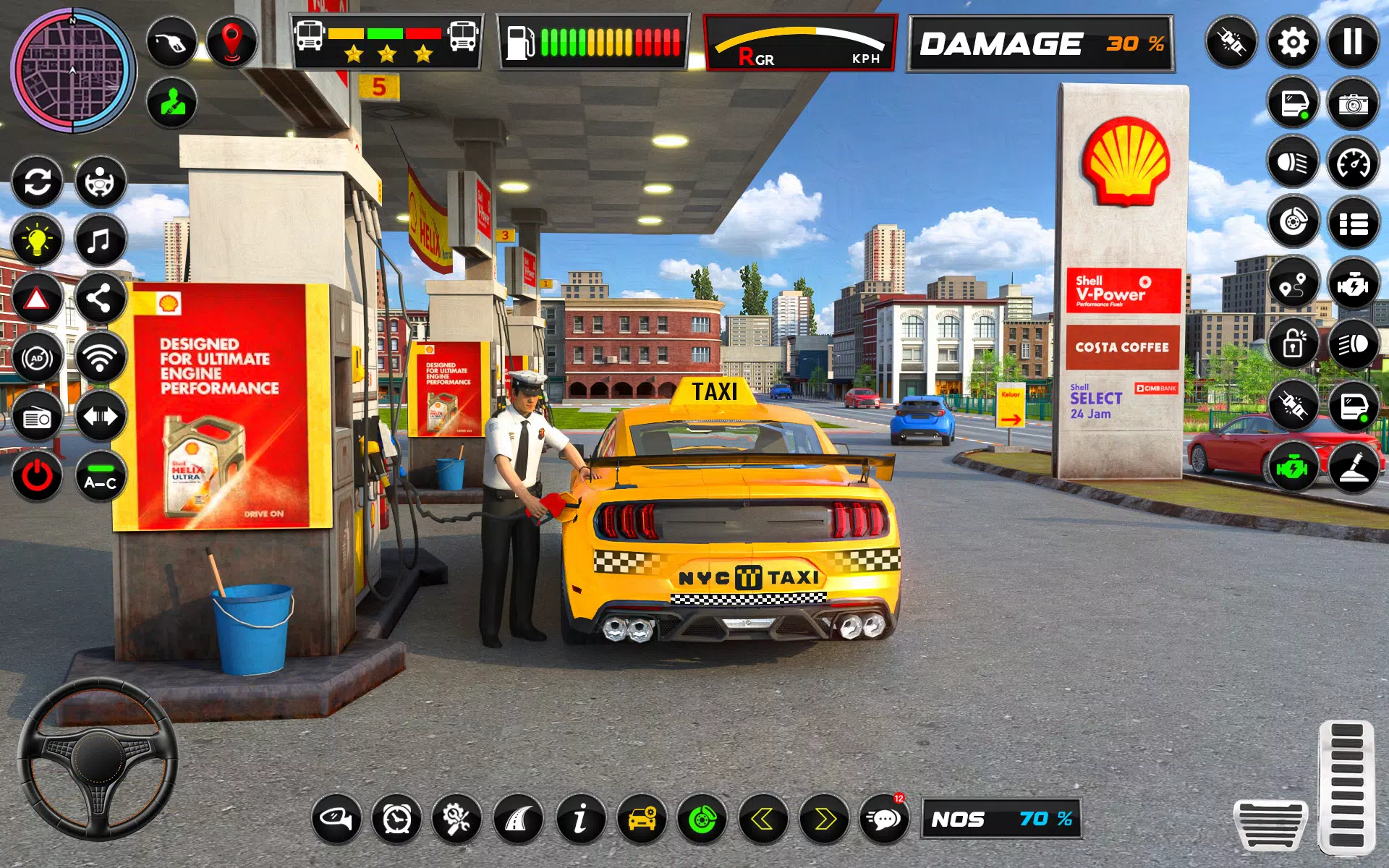 Taxi Simulator USA: City Drive Schermafbeelding 3