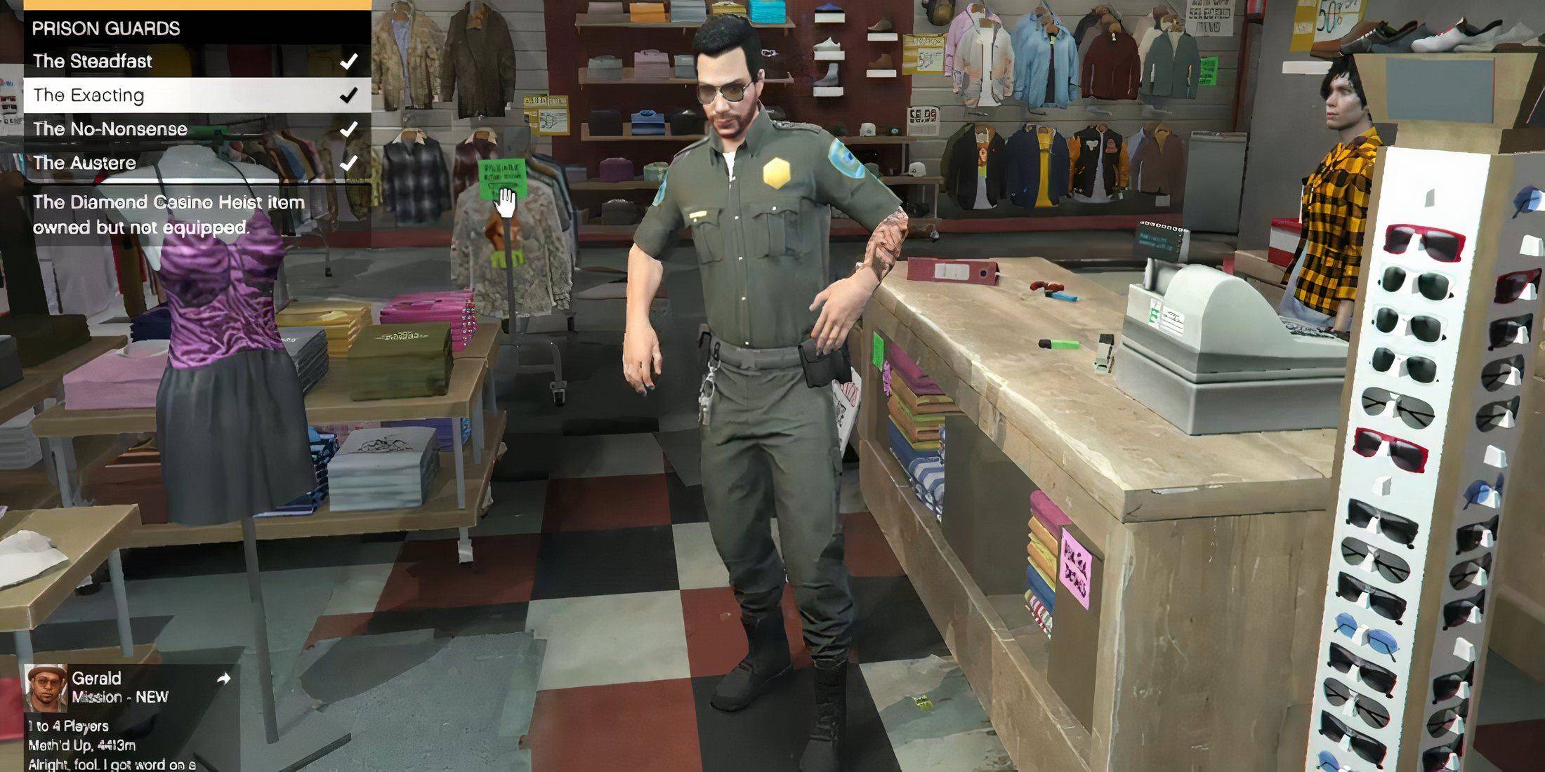 Prison Guard Outfit in GTA Online