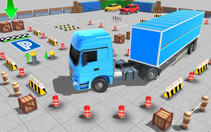 Real Euro Truck Parking Games スクリーンショット 2