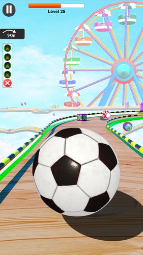 Sky Rolling Ball Master 3D Screenshot 2