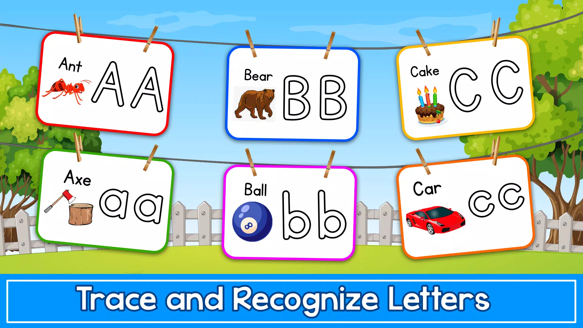 ABC Tracing Kids Learning Game Captura de tela 2