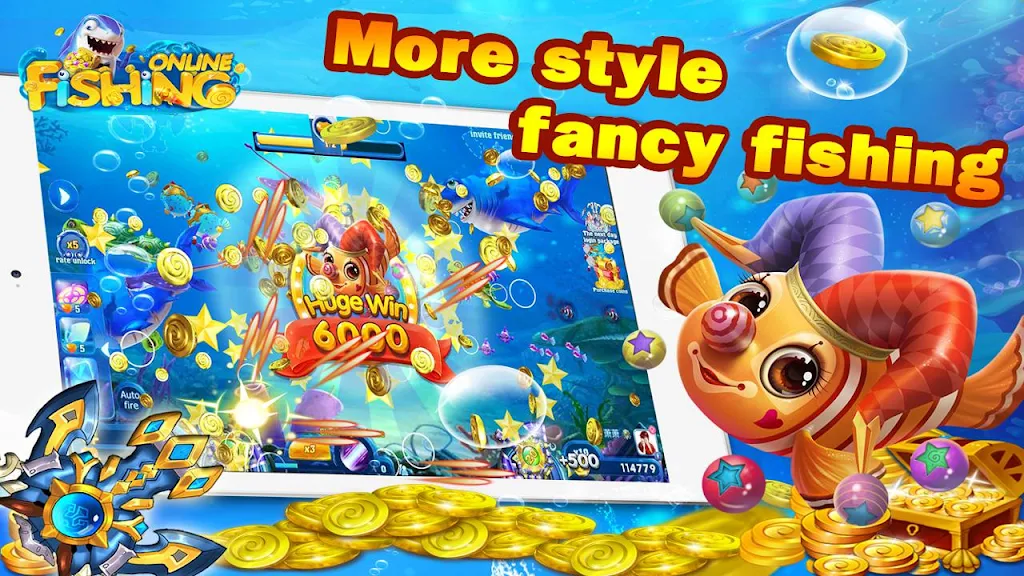 Fishing Online: Classic fish machine, free game应用截图第2张