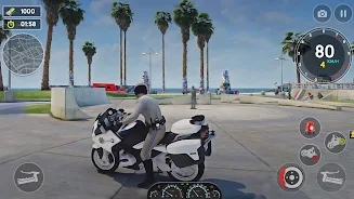 US Police Bike Rider Simulator应用截图第2张