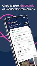 Online Vet 24/7 - Vetster Ekran Görüntüsü 1