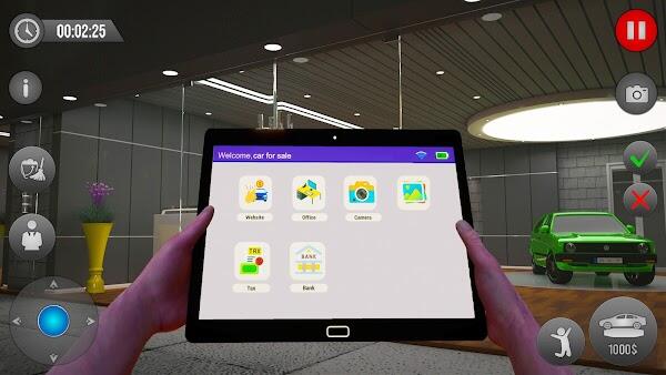 Simulador de concesionarios de venta de autos Mod APK Última versión