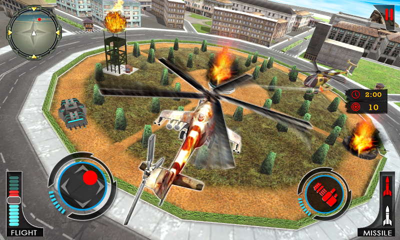 Gunship Helicopter Robot Game Screenshot 3