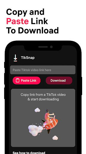 TikSnap: Downloader for TikTok Скриншот 1