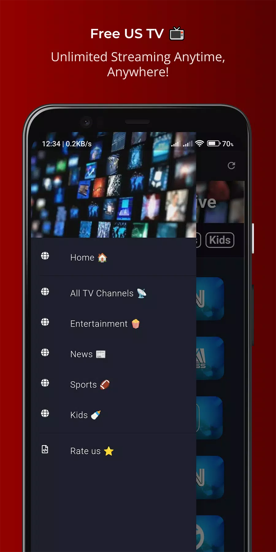 TheTVApp USA Live Screenshot 2