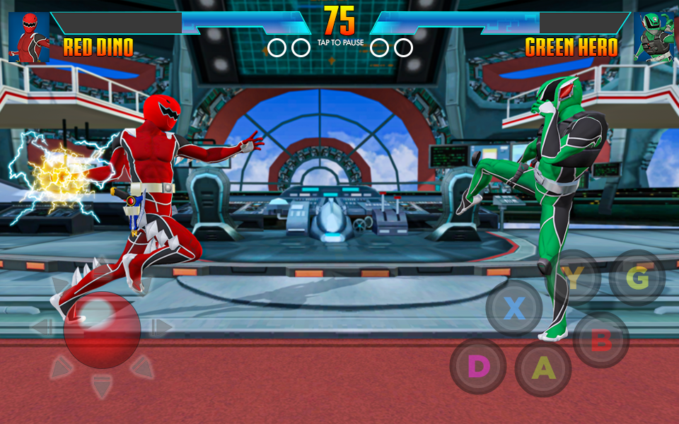 Hero Dino Morphin Fight Ranger Schermafbeelding 0