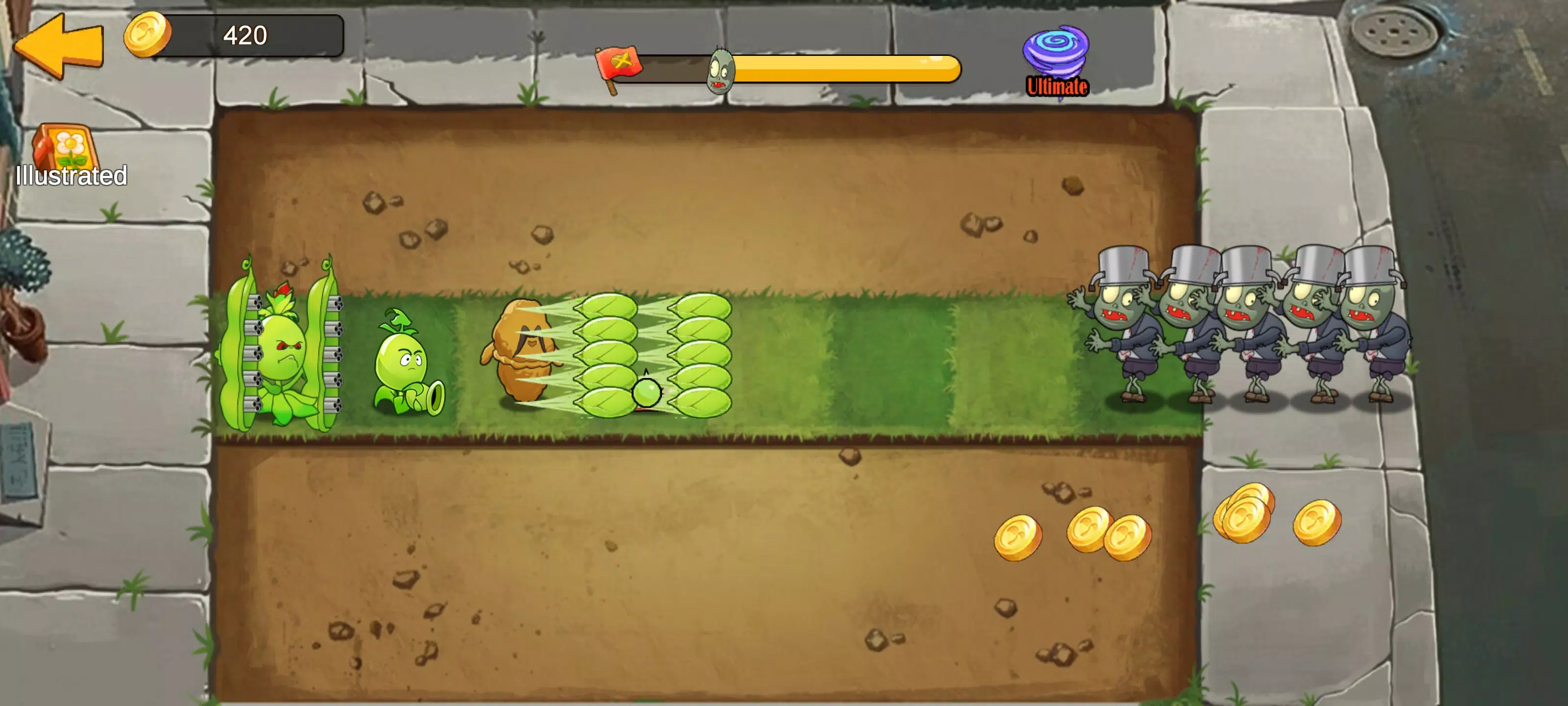 Merge Plants – Defense Zombies Tangkapan skrin 2