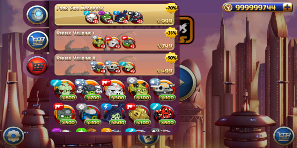 Angry Birds Star Wars 2 Schermafbeelding 0