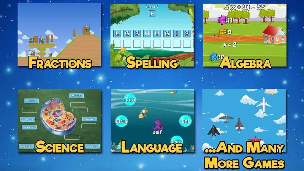 Fifth Grade Learning Games Capture d'écran 0