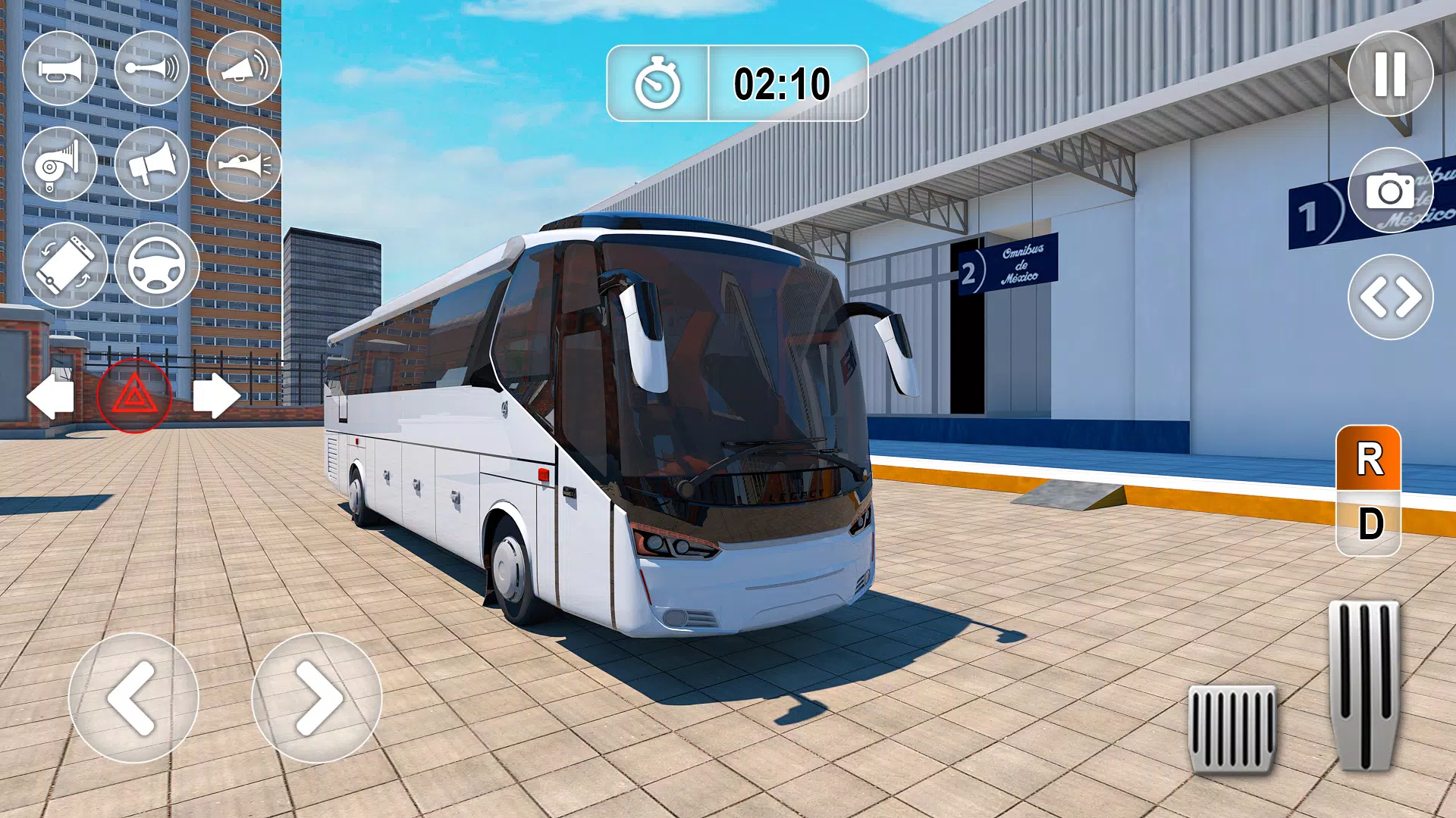 Bus Driving Games 3d Simulator Скриншот 2