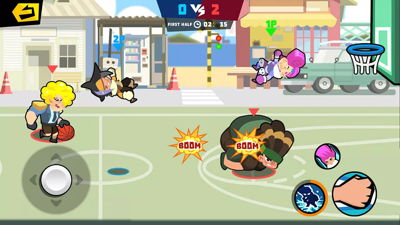 Combat Basketball- Sharp War Screenshot 3