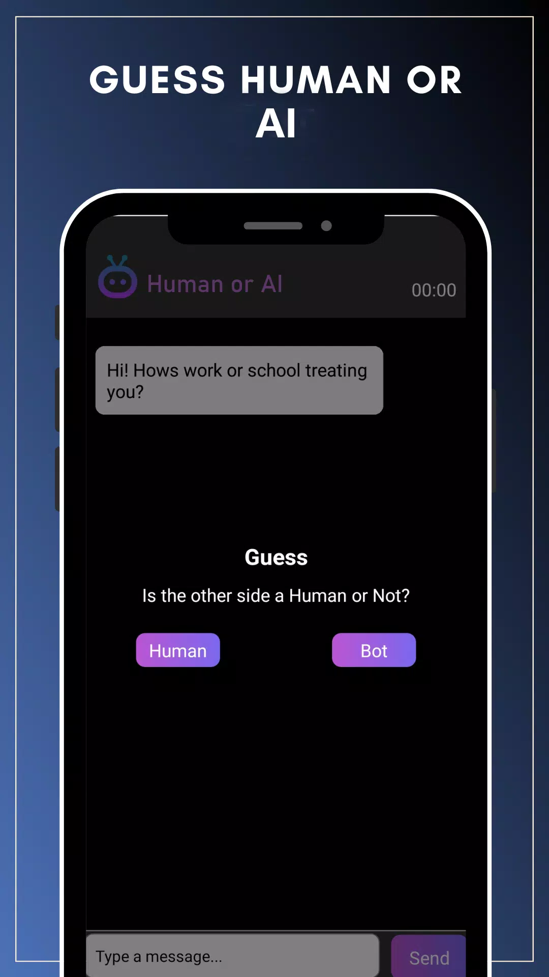 Human or AI Zrzut ekranu 1