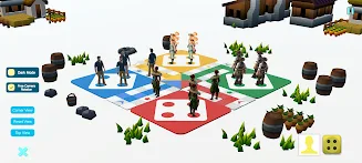 Ludo 3d Warriors: offline game Screenshot 0