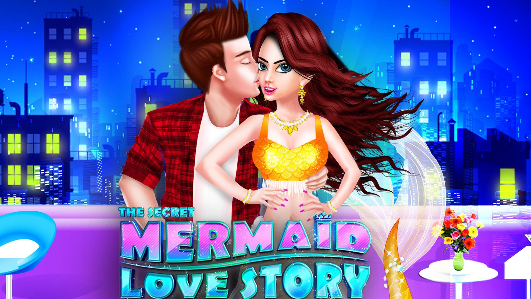 Secret Mermaid Love Crush Tale Captura de tela 0