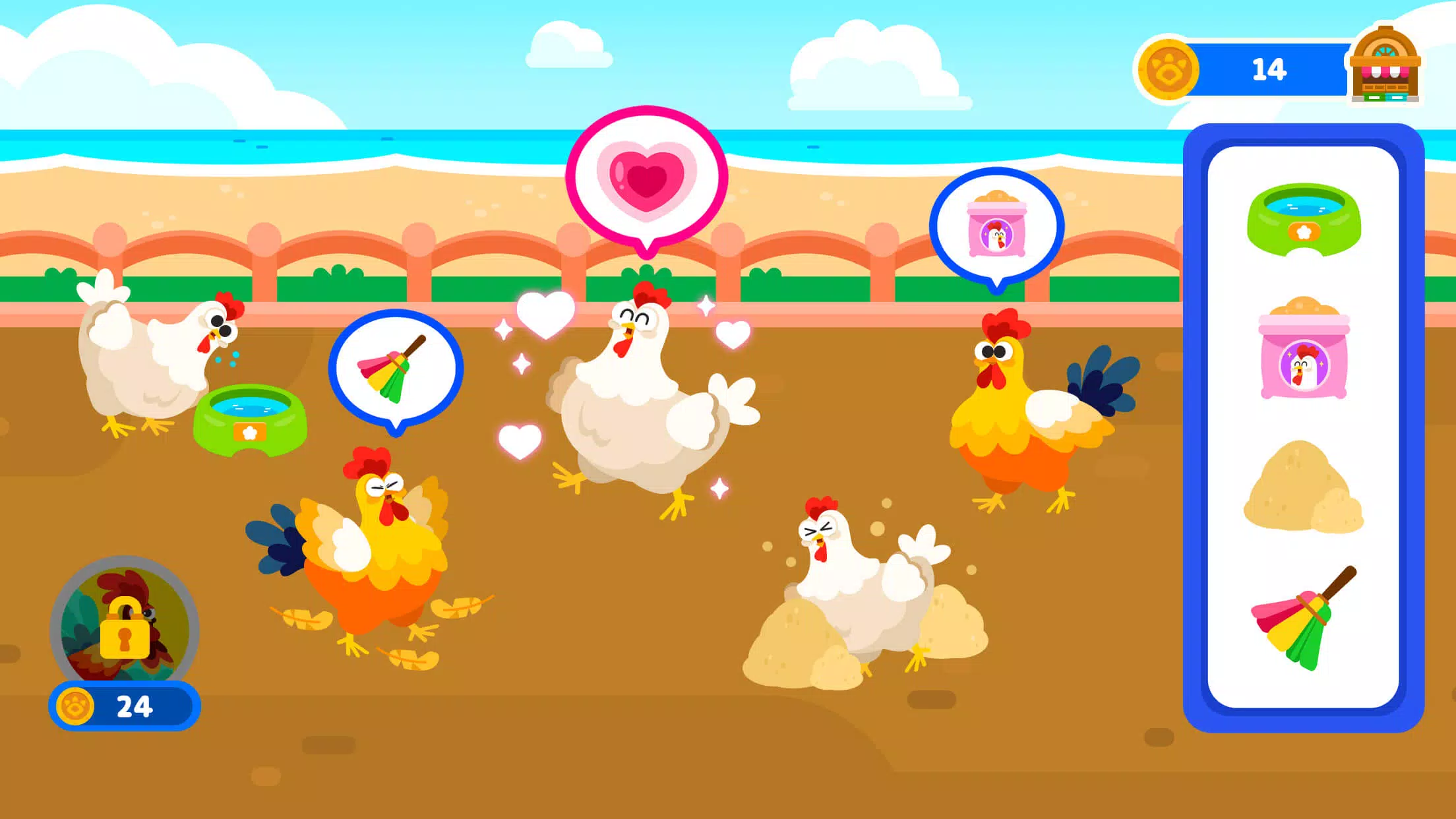 Cocobi Farm Town - Kids Game Ảnh chụp màn hình 2