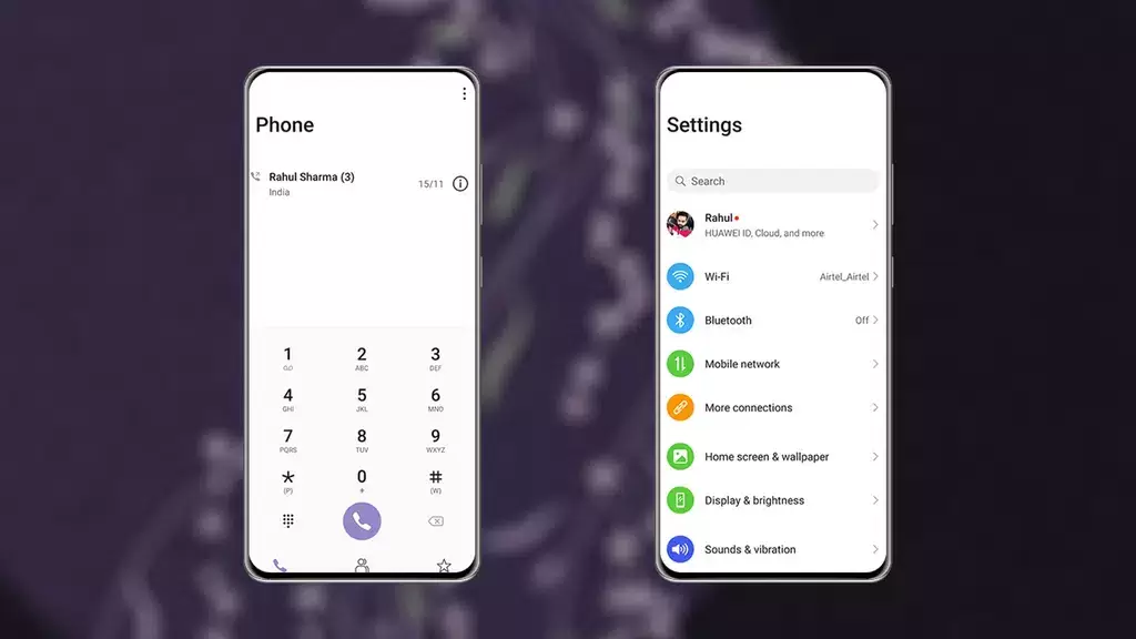 PixPurple EMUI MagicOS Theme Zrzut ekranu 2