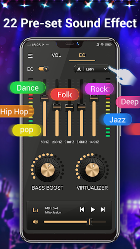 Equalizer & Bass Booster,Music Screenshot 3