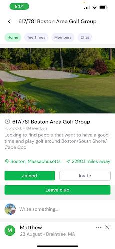 GolfLync Social Media for Golf应用截图第2张