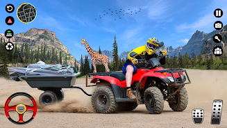 Offroad Quad Bike Games ATV 3D Schermafbeelding 2