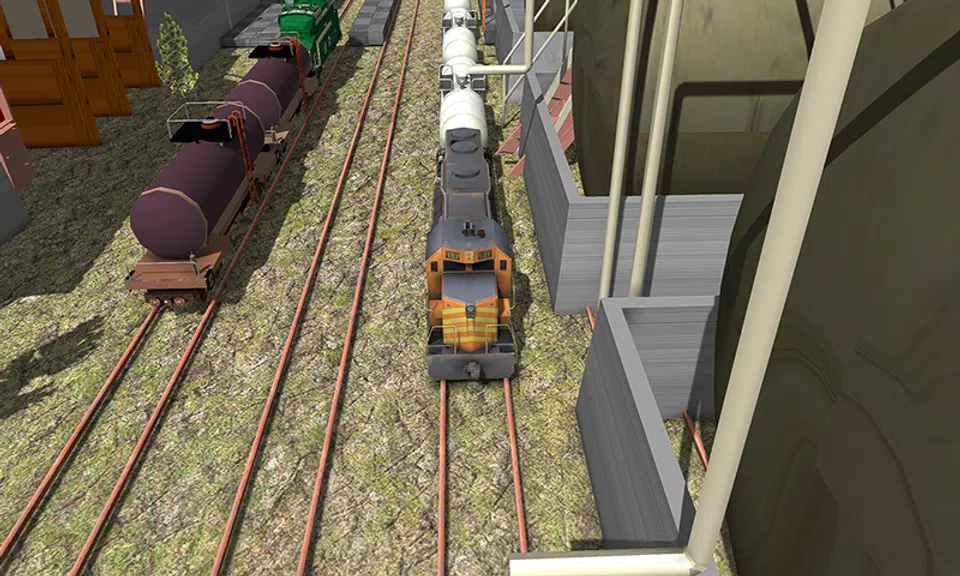 Oil Tanker Train Driving Sim Screenshot 2