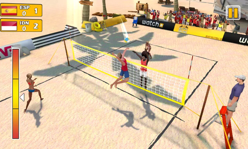 Beach Volleyball 3D स्क्रीनशॉट 0