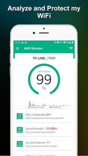 WiFi Router Warden - Analyzer ဖန်သားပြင်ဓာတ်ပုံ 1